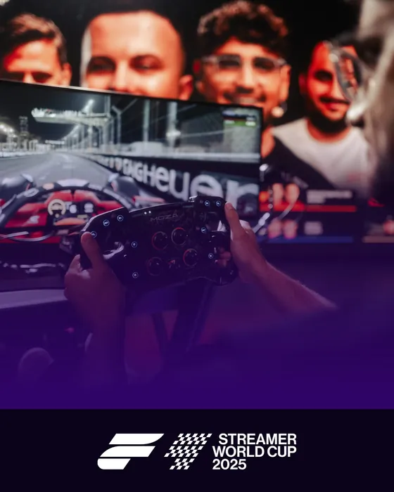 F1 Streamer WM 2025のシミュレーターと出場者